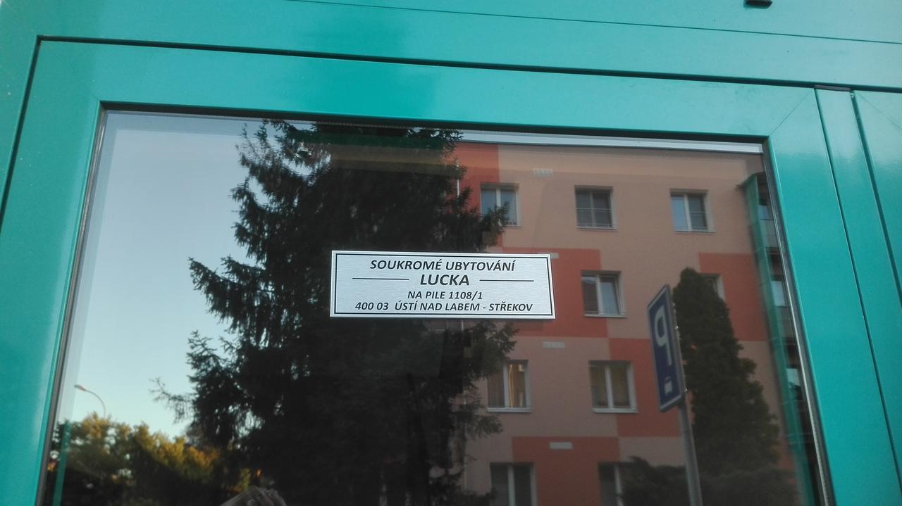 Appartamento Lucka Ústí nad Labem Esterno foto